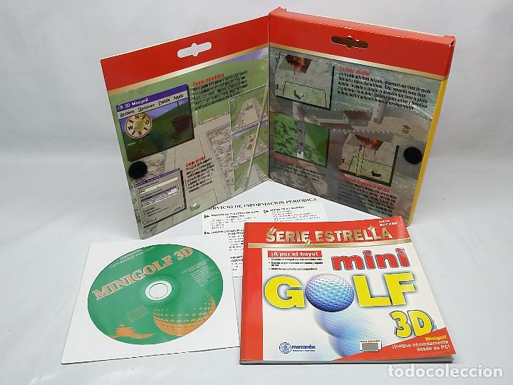 Videojuegos y consolas: MINI GOLF 3D - SERIE ESTRELLA - DATA BECKER MARCOMBO JUEGO WINDOWS PC - Foto 3