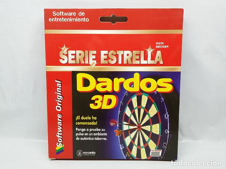 Videojuegos y consolas: DARDOS 3D - SERIE ESTRELLA - DATA BECKER MARCOMBO JUEGO WINDOWS PC - Foto 1