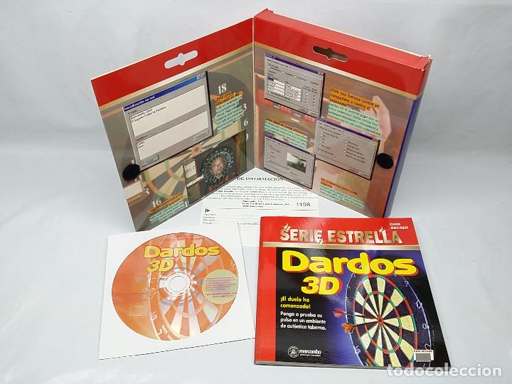 Videojuegos y consolas: DARDOS 3D - SERIE ESTRELLA - DATA BECKER MARCOMBO JUEGO WINDOWS PC - Foto 3