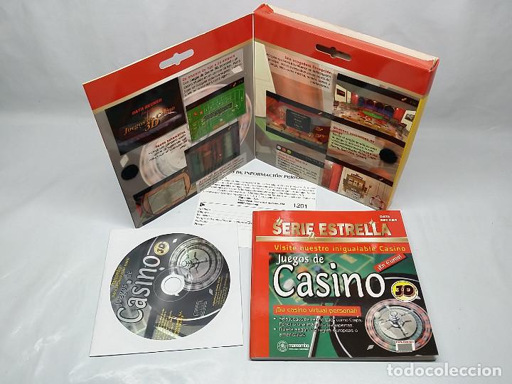 Videojuegos y consolas: CASINO 3D - SERIE ESTRELLA - DATA BECKER MARCOMBO JUEGO WINDOWS PC - Foto 3