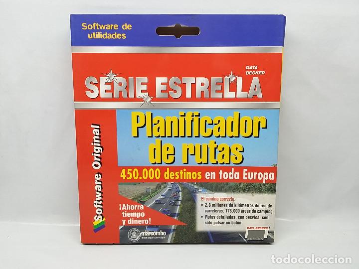 Videojuegos y consolas: PLANIFICADOR DE RUTAS - SERIE ESTRELLA - DATA BECKER MARCOMBO APP WINDOWS PC - Foto 1