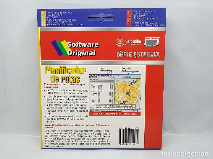 Videojuegos y consolas: PLANIFICADOR DE RUTAS - SERIE ESTRELLA - DATA BECKER MARCOMBO APP WINDOWS PC - Foto 2