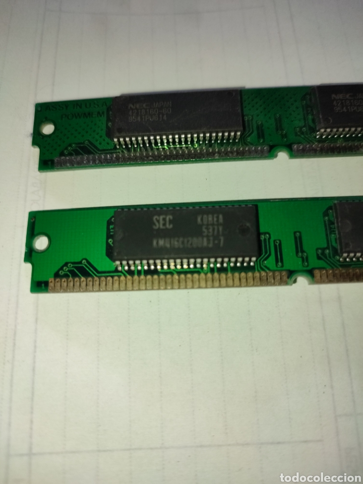 Videojuegos y consolas: Lote memorias antiguas de pc - Foto 2