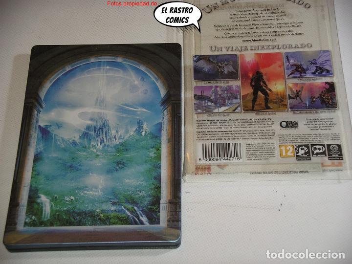 Videojuegos y consolas: Aion, juego PC DVD, con dos discos, steelbook + funda + code keys + activation card... - Foto 4