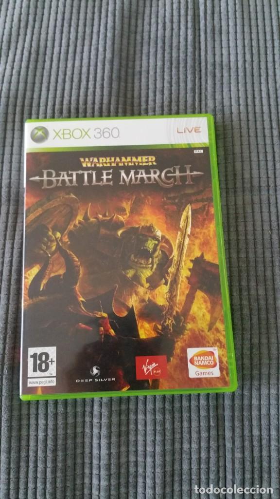 Videojuegos y consolas: Warhammer battle march xbox 360 - Foto 1