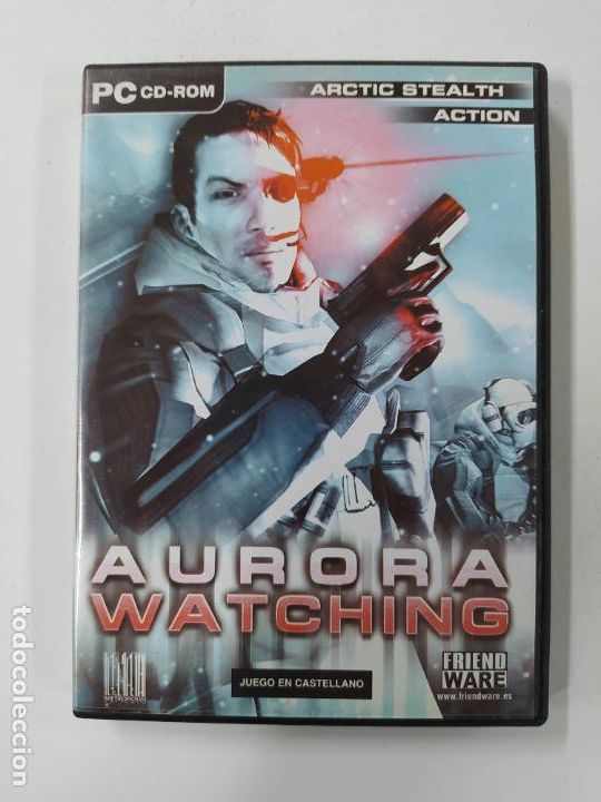 Videojuegos y consolas: AURORA WATCHING. ARCTIC STEALTH ACTION. PC CD-ROM. TDKV10A - Foto 1