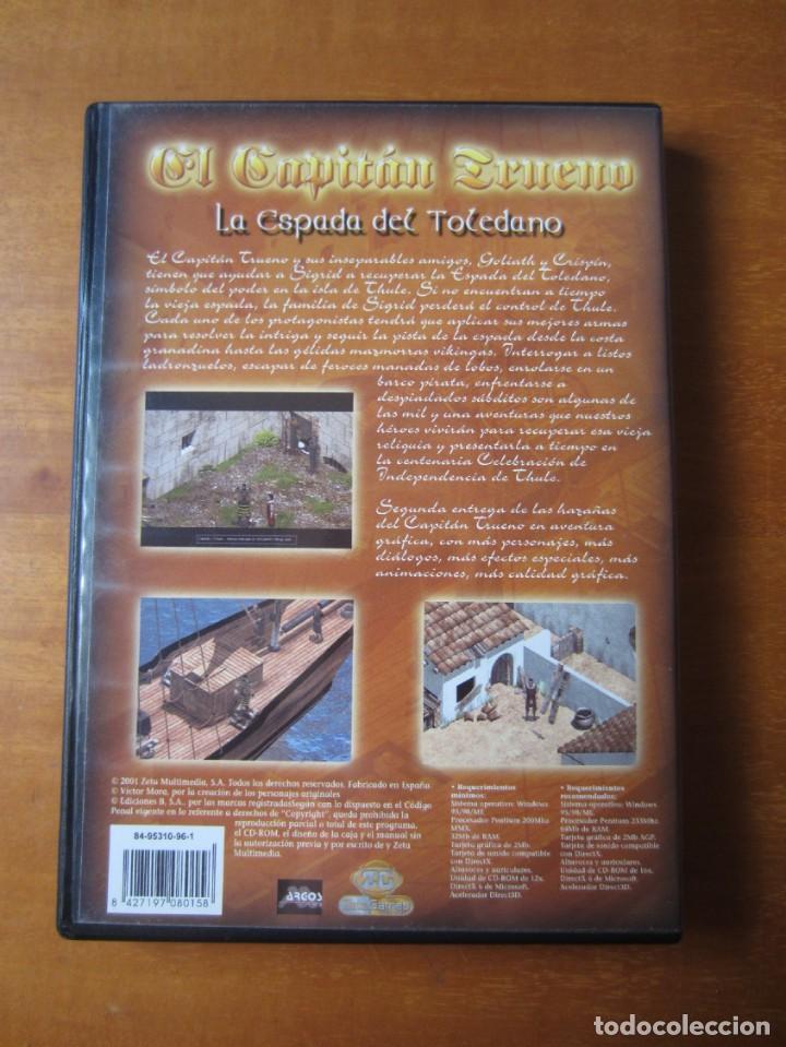 Videojuegos y consolas: El Capitan Trueno y La Espada del Toledano (PC CD ROM) - Foto 2