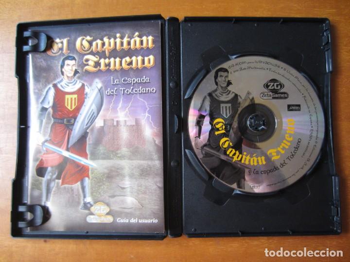 Videojuegos y consolas: El Capitan Trueno y La Espada del Toledano (PC CD ROM) - Foto 5