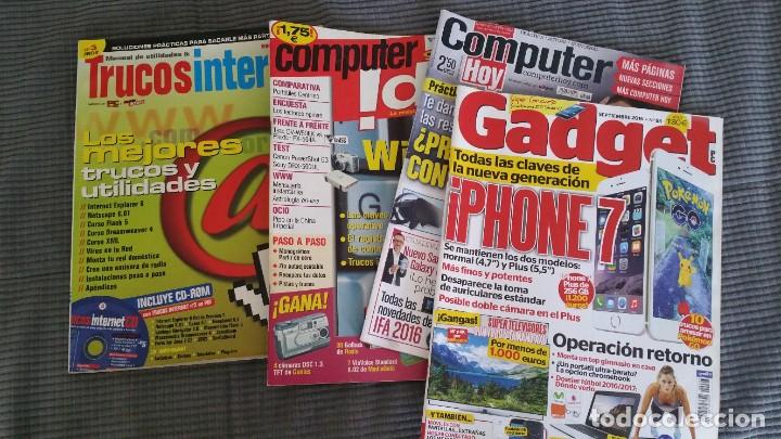Videojuegos y consolas: Lote 4 revistas pc y 9 cds - Foto 1