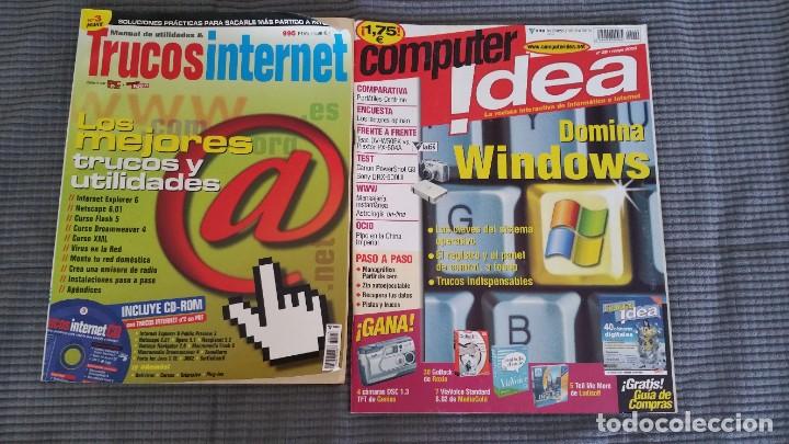 Videojuegos y consolas: Lote 4 revistas pc y 9 cds - Foto 2
