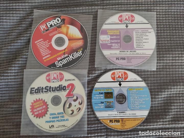 Videojuegos y consolas: Lote 4 revistas pc y 9 cds - Foto 4