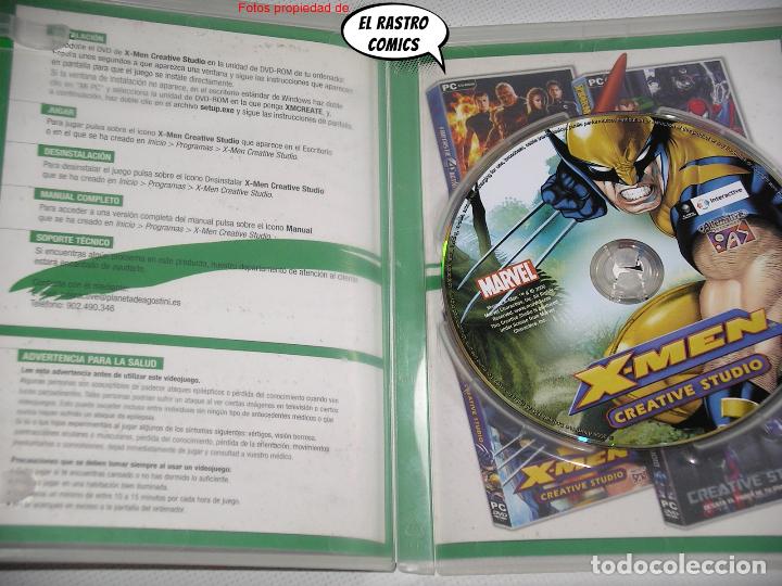 Videojuegos y consolas: X Men, Creative Studio, juego PC, DVD ROM, Marvel - Foto 2
