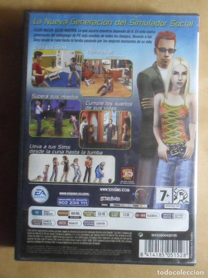 Videojuegos y consolas: PC CD-ROM - LOS SIMS 2 - 3 DISCOS (FALTA EL N&ordm; 1) - Foto 3