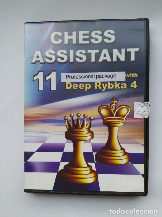 Videojuegos y consolas: CHESS ASSISTANT 11. PROFESSIONAL PACKAGE. DEEP RYBKA 4. CD. TDKV11A - Foto 1