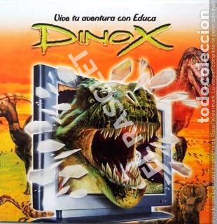 Videojuegos y consolas: CD-ROM - DINOX - VIVE TU AVENTURA CON EDUCA - Foto 1