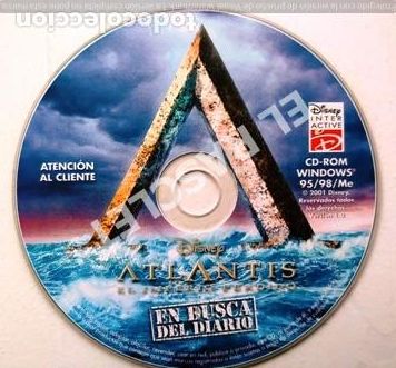 Videojuegos y consolas: CD-ROM - ATLANTIS EL IMPERIO PERDIDO - DISNEY - Foto 2