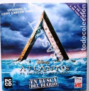 Videojuegos y consolas: CD-ROM - ATLANTIS EL IMPERIO PERDIDO - DISNEY - Foto 1