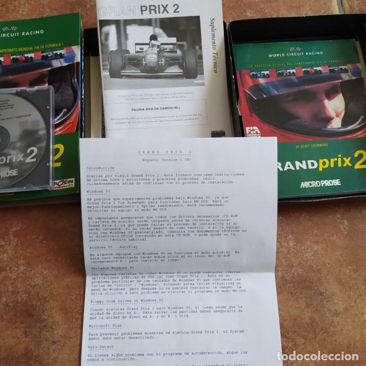 Videojuegos y consolas: Juego pc Grandprix 2 micro prose - Foto 3