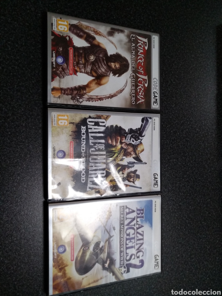 Videojuegos y consolas: C03 - LOTE 3 JUEGOS PC DVD ROM / CODEGAME - Foto 2