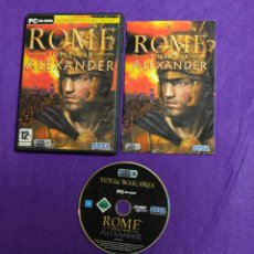 Videojuegos y Consolas: JUEGO PC CD-ROM - ROME TOTAL WAR ALEXANDER - CD + MANUAL. Lote 300322503