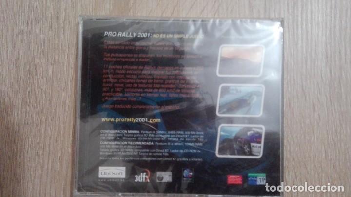 Videojuegos y consolas: PRECINTADO-PRO RALLY 2001-PC CD ROM-UBI SOFT-A&Ntilde;O 2001. - Foto 3