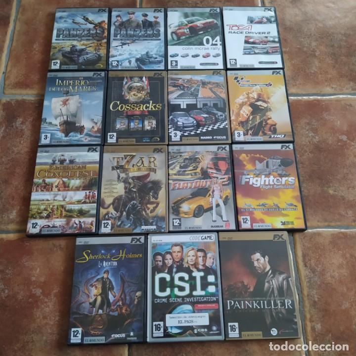 Videojuegos y consolas: Lote juegos pc dvd - Foto 1