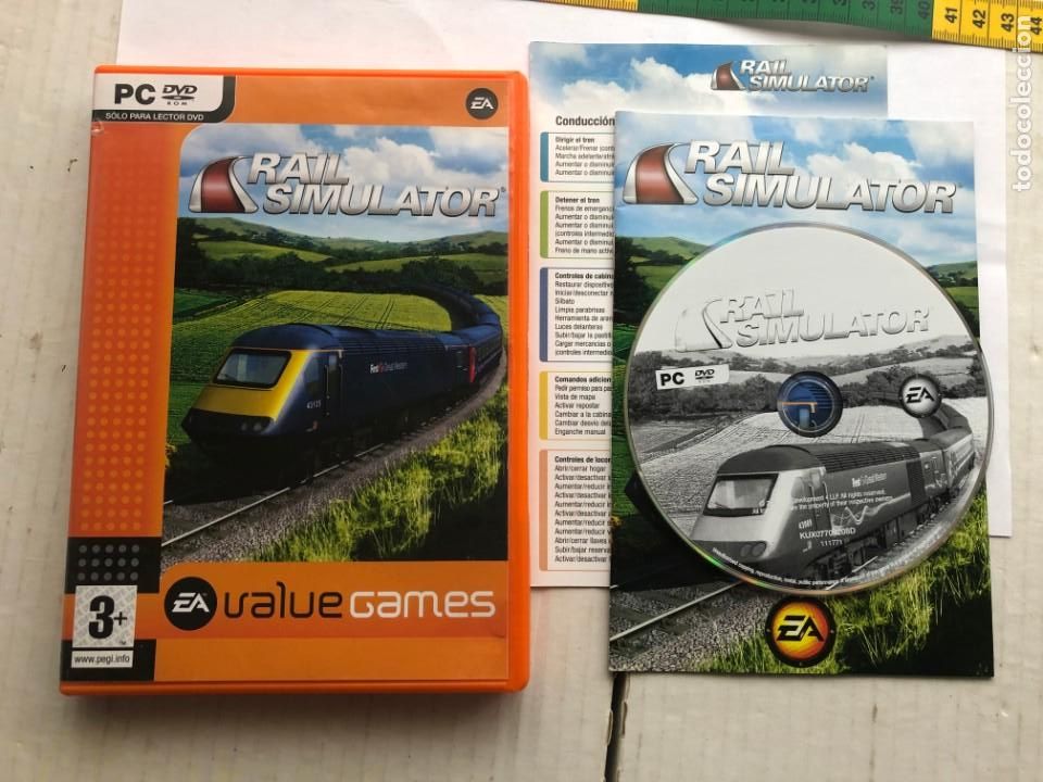 Videojuegos y consolas: RAIL SIMULATOR PC DVD value games kreaten - Foto 1