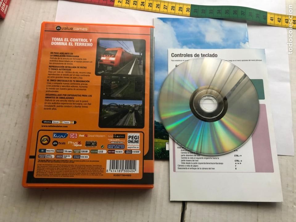 Videojuegos y consolas: RAIL SIMULATOR PC DVD value games kreaten - Foto 2