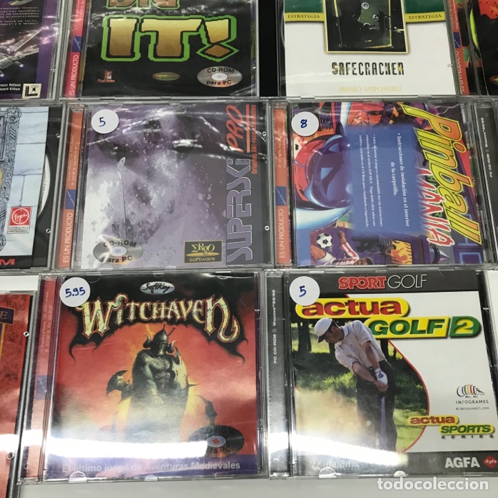 Videojuegos y consolas: LOTE 15 JUEGOS PARA PC - Foto 4