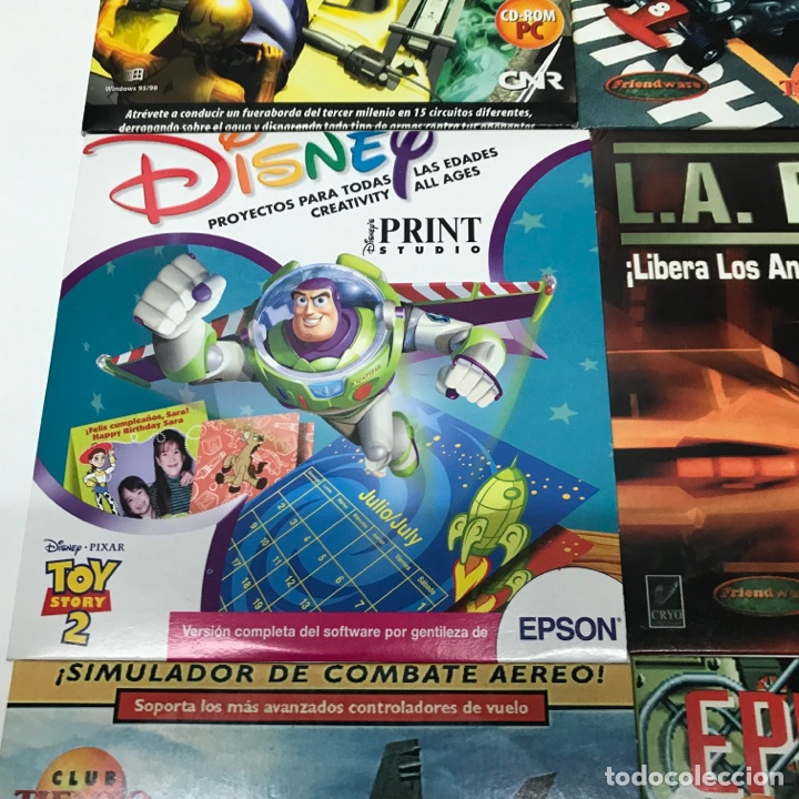 Videojuegos y consolas: LOTE 10 JUEGOS PC CD-ROM - Foto 4
