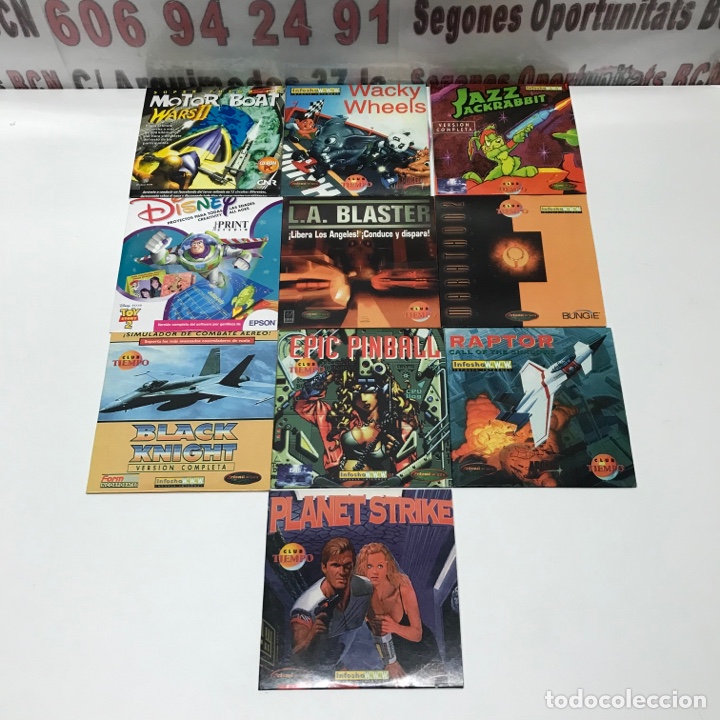 Videojuegos y consolas: LOTE 10 JUEGOS PC CD-ROM - Foto 1