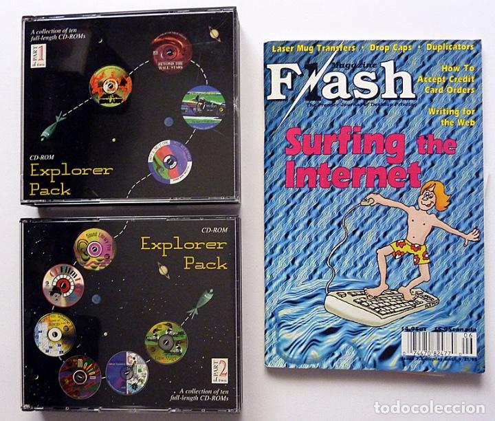Videojuegos y consolas: EXPLORER PACK - 10 CD ROM - 1995 - WAYZATA - PC Y MAC - LOS CD ROM EST&Aacute;N NUEVOS - Foto 7