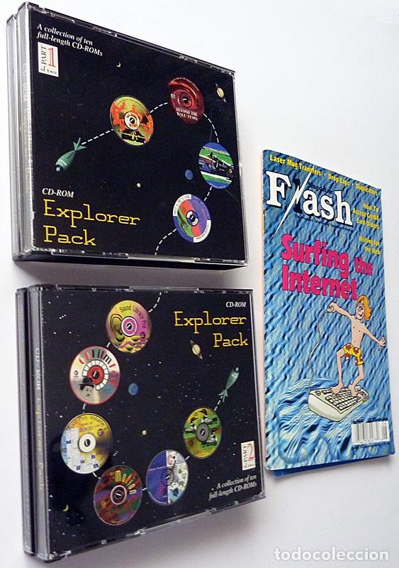 Videojuegos y consolas: EXPLORER PACK - 10 CD ROM - 1995 - WAYZATA - PC Y MAC - LOS CD ROM EST&Aacute;N NUEVOS - Foto 8