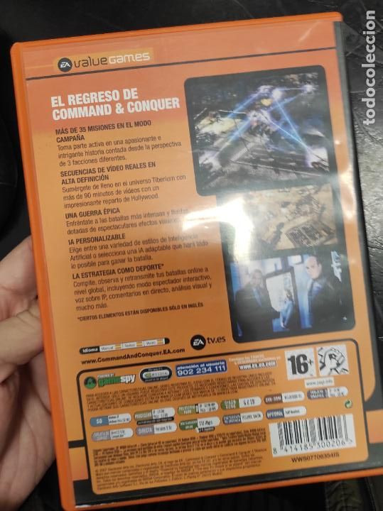 Videojuegos y consolas: COMMAND & CONQUER 3 ( TIBERIUM WARS ) - PC DVD ROM - EA VALUE GAMES - Foto 3