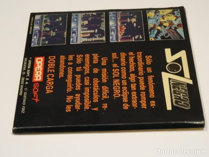 Videojuegos y consolas: PC IBM Compatibles - Sol Negro Opera Soft Disco 5 1/4 Disc - Foto 3
