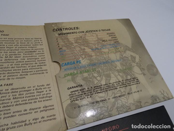 Videojuegos y consolas: PC IBM Compatibles - Sol Negro Opera Soft Disco 5 1/4 Disc - Foto 5