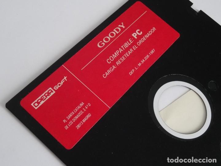 Videojuegos y consolas: PC IBM Compatibles - Goody Opera Soft Disco 5 1/4 Disc - Foto 7