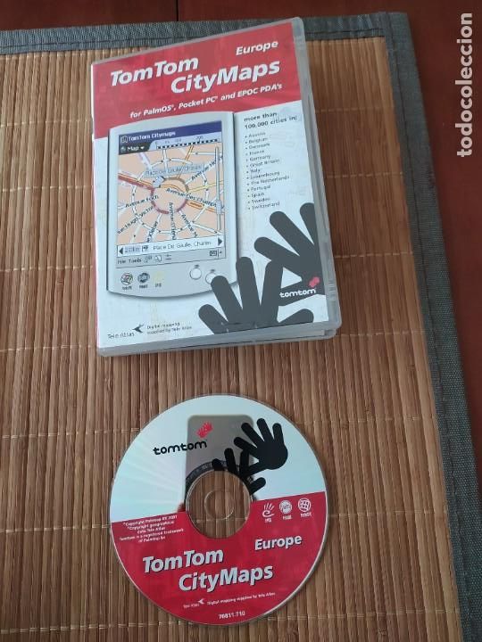 Videojuegos y consolas: TOMTOM CITYMAPS EUROPE - Foto 1