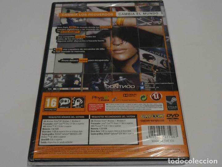 Videojuegos y consolas: PC - Remember Me Ed. Espa&ntilde;ola NUEVO PRECINTADO - Foto 3