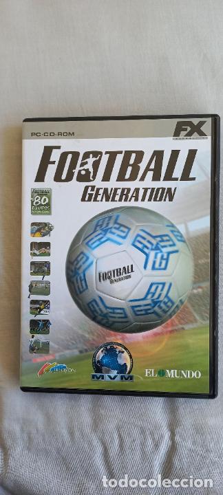 Videojuegos y consolas: Juego PC CD. FOOTBALL GENERATION. + GUIA . FX INTERACTIVE - Foto 1