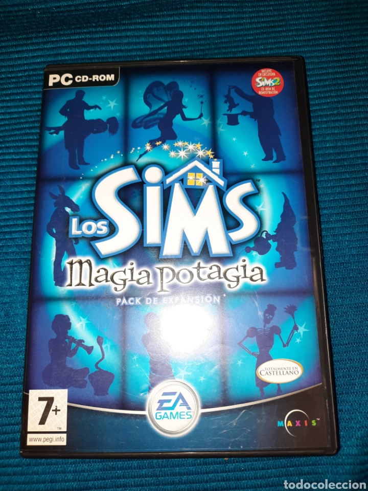 Videojuegos y consolas: PC CD-ROM LOS SIM MAGIA POTAGIA, PACK DE EXPANSI&Oacute;N, PC CD-ROM - Foto 1