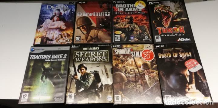 Videojuegos y consolas: LOTE 35 JUEGOS PC- BUEN ESTADO - Foto 2