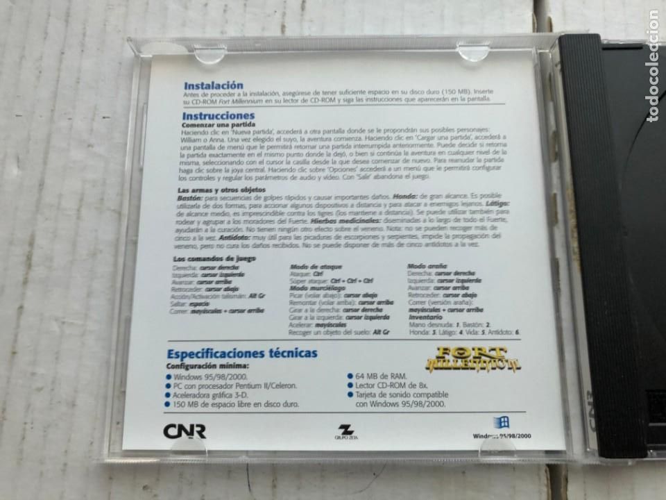 Videojuegos y consolas: FORT MILLENIUM - PC CD KREATEN - Foto 3