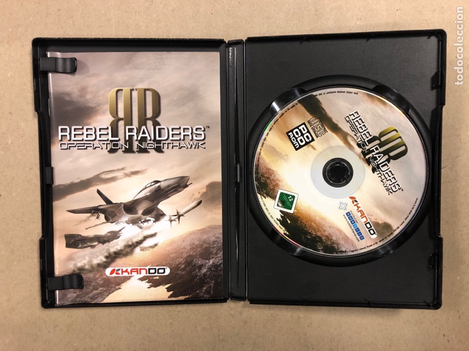 Videojuegos y consolas: REBEL RAIDERS OPERATION NIGHTHAWK. KANDO. PC CD-ROM. CON MANUAL. - Foto 2