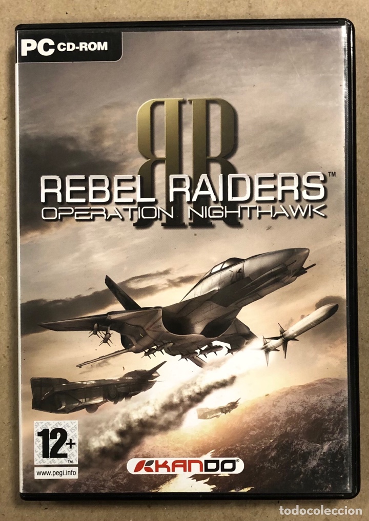 Videojuegos y consolas: REBEL RAIDERS OPERATION NIGHTHAWK. KANDO. PC CD-ROM. CON MANUAL. - Foto 1