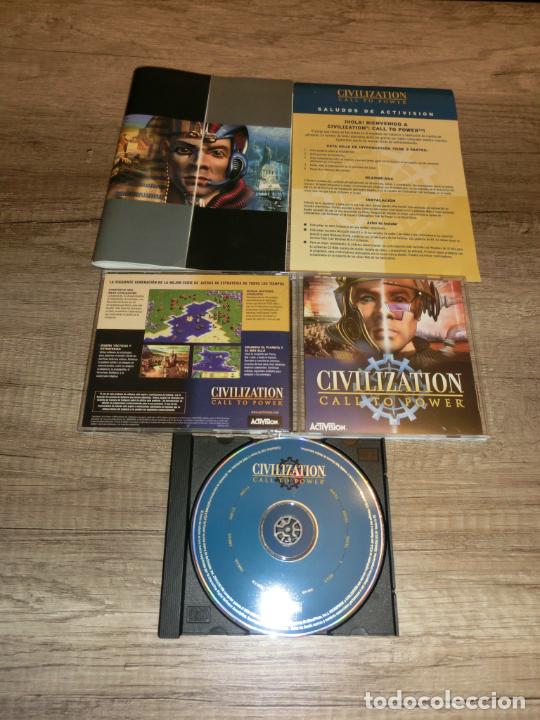 Videojuegos y consolas: PC CIVILIZATION CALL TO POWER (LONG BOX) PAL ESP COMPLETO - Foto 2