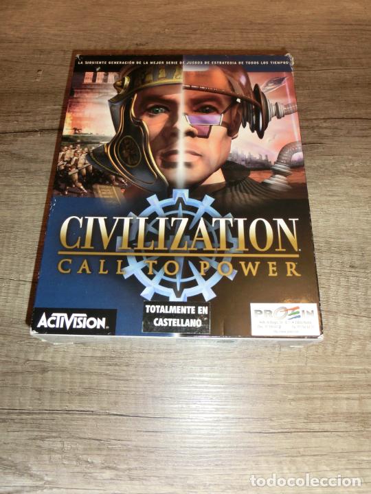 Videojuegos y consolas: PC CIVILIZATION CALL TO POWER (LONG BOX) PAL ESP COMPLETO - Foto 1