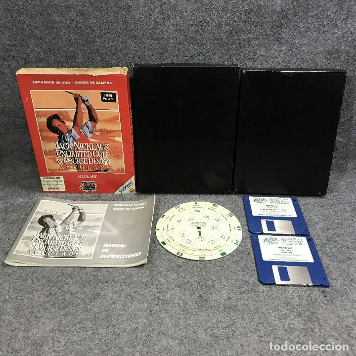 Videojuegos y consolas: JACK NICKLAUS UNLIMITED GOLF AND COURSE DESIGN 3 1/2 PC - Foto 1