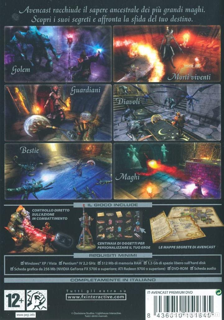 Videojuegos y consolas: PC game - in italiano - avencast - FX interactive - Foto 2