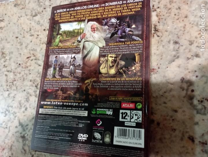 Videojuegos y consolas: EL SE&Ntilde;OR DE LOS ANILLOS ON LINE PC DVD - Foto 3